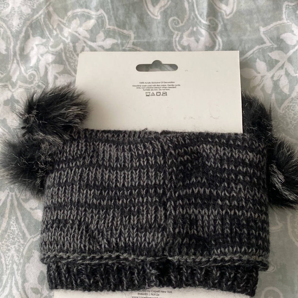 NWOT Grey Capelli New York Boot Topper OS - Picture 2 of 4